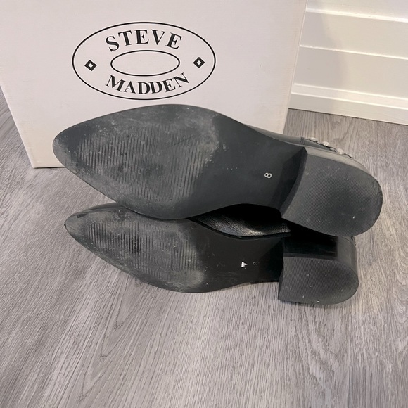 Steve Madden Evvitta Leather Boots - Picture 4 of 4